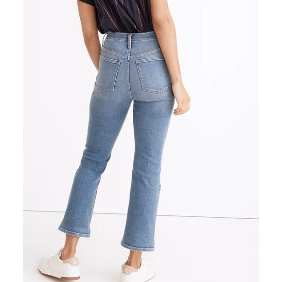NWT Madewell Cali Demi-Boot Jeans in Dorrance Wash size 25 - Picture 3 of 5